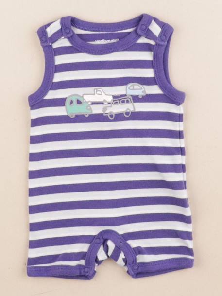 Combinaison - 3 mois Violet 1 - vertbaudet enfant 