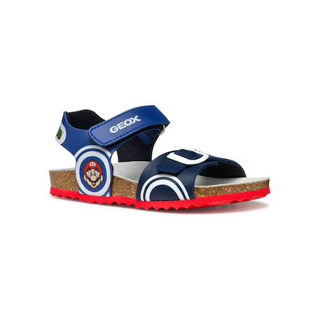 Sandales garçon geox Navy red 1 - vertbaudet enfant 