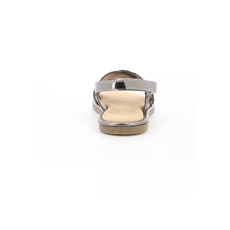 Sandales fille mod8 Gris 6 - vertbaudet enfant 