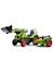 Tractopelle à pédales avec remorque Rouge nacré+Vert Claas+Vert vintage 7 - vertbaudet enfant 