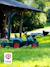Tractopelle à pédales avec remorque Rouge nacré+Vert Claas+Vert vintage 16 - vertbaudet enfant 