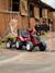 Tractopelle à pédales avec remorque Rouge nacré+Vert Claas+Vert vintage 5 - vertbaudet enfant 