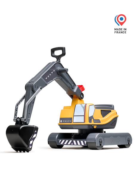 Pelleteuse super builder entièrement articulée avec assise ouvrante Jaune+Jaune Bleu+Jaune Rouge 4 - vertbaudet enfant 