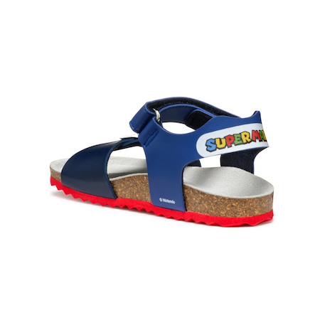 Sandales garçon geox Navy red 4 - vertbaudet enfant 