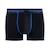Lot de 4 boxers  coton bleu Noir/bleu 4 - vertbaudet enfant 