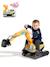 Pelleteuse super builder entièrement articulée avec assise ouvrante Jaune+Jaune Bleu+Jaune Rouge 10 - vertbaudet enfant 