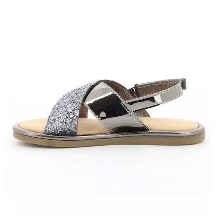 Sandales fille mod8 Gris 4 - vertbaudet enfant 