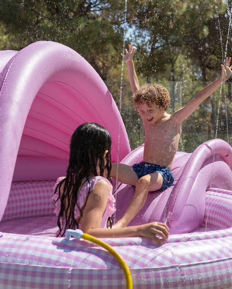 Centre de jeux aquatique enfant avec toboggan Rose 3 - vertbaudet enfant 