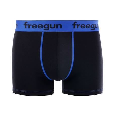 Lot de 6 boxers  en coton Rouge/noir/bleu/gris 6 - vertbaudet enfant 