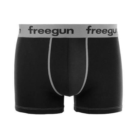 Lot de 6 boxers  en coton Rouge/noir/bleu/gris 2 - vertbaudet enfant 