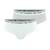 Lot de 2 shortys fille coton ultra doux Blanc-bleu pastel+Blanc-gris chiné 7 - vertbaudet enfant 