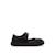 Chaussures filles synthétique fermeture adhésive barefoot Bleu navy+Noir intense 6 - vertbaudet enfant 