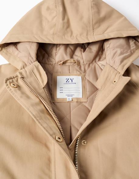 Parka 3-en-1 rembourrée avec capuche Beige clair 4 - vertbaudet enfant 