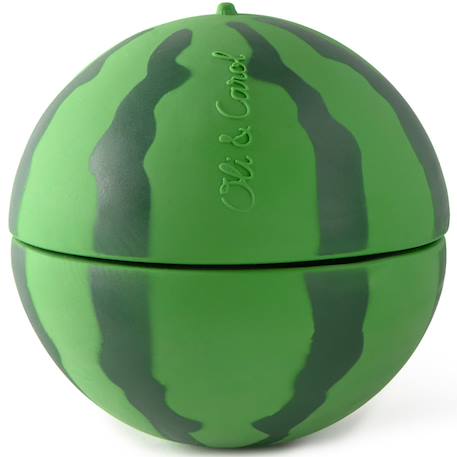 Jouet à empiler bébé et balle hochet pastèque Rouge, vert 2 - vertbaudet enfant 