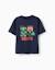 T-shirt en coton avec imprimés minecraft Bleu foncé 1 - vertbaudet enfant 