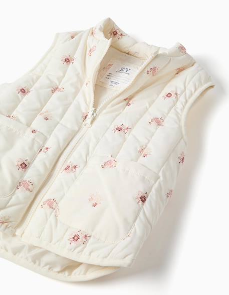 Parka 3-en-1 rembourrée avec capuche Beige clair 6 - vertbaudet enfant 