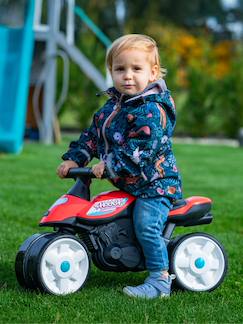 Jouet-Jeux de plein air-Sports de glisse et à roues-Tricycles-Draisienne baby moto à roues silencieuses