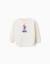 Sweat en coton avec imprimés spider-man Blanc 1 - vertbaudet enfant 