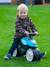 Draisienne baby moto à roues silencieuses Bleu Aqua+Rouge corail+Vert bud racing 1 - vertbaudet enfant 