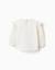 Sweat en coton avec imprimé minnie Beige clair 2 - vertbaudet enfant 