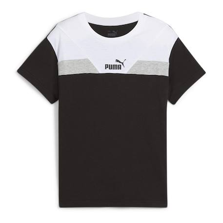 T-shirt garçon power relaxed Noir 1 - vertbaudet enfant 
