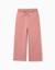 Pantalon en molleton avec cordon de serrage et poches Rose 1 - vertbaudet enfant 