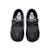 Chaussures filles synthétique fermeture adhésive barefoot Bleu navy+Noir intense 2 - vertbaudet enfant 