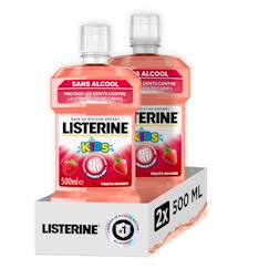 Lot de 2 bain de bouche enfant : (500 ml x 2) – fraîcheur et protection dentaire - dès 6 ans - vertbaudet enfant -Lot de 2 bain de bouche enfant : (500 ml x 2) – fraîcheur et protection dentaire - dès 6 ans