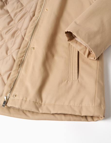 Parka 3-en-1 rembourrée avec capuche Beige clair 5 - vertbaudet enfant 