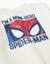Sweat en coton avec imprimés spider-man Blanc 4 - vertbaudet enfant 