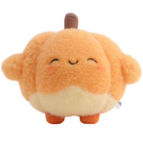 Porte-clé peluche veggies citrouille (15 cm) Orange, écru 1 - vertbaudet enfant 