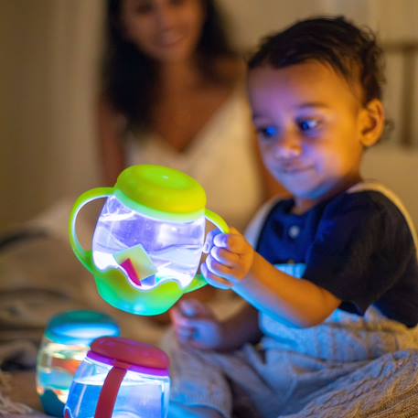 Mini jarre sensorielle vert Vert 3 - vertbaudet enfant 