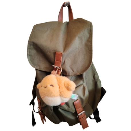 Porte-clé peluche veggies citrouille (15 cm) Orange, écru 2 - vertbaudet enfant 