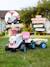 Porteur tracteur avec remorque Blanc et rose+Jaune JCB+Rouge et bleu+Vert Claas 3 - vertbaudet enfant 