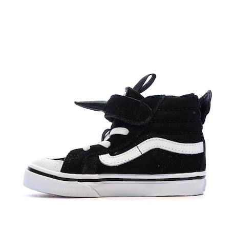 Baskets montantes à scratch licorne noir et blanc – confort et maintien enfant Black 2 - vertbaudet enfant 