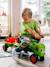 Porteur tracteur avec remorque Blanc et rose+Jaune JCB+Rouge et bleu+Vert Claas 19 - vertbaudet enfant 