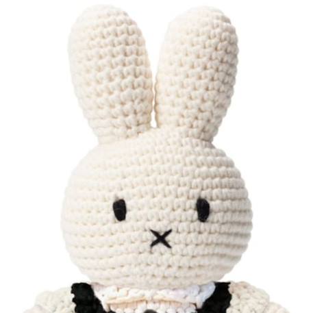 Peluche miffy school edition (25 cm) Blanc, noir 2 - vertbaudet enfant 
