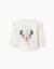 Sweat en coton avec imprimé minnie Beige clair 1 - vertbaudet enfant 