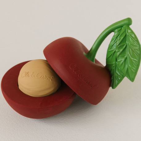 Jouet à empiler bébé et balle hochet cherry Rouge, vert 6 - vertbaudet enfant 