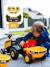 Porteur tracteur avec remorque Blanc et rose+Jaune JCB+Rouge et bleu+Vert Claas 9 - vertbaudet enfant 