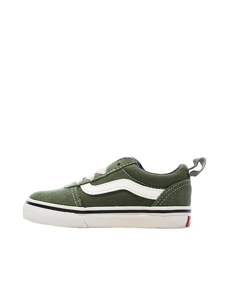 Baskets basses lifestyle low 19 – confort et style enfant Green 1 - vertbaudet enfant 