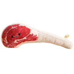 Jouet-Premier âge-Peluches-Porte-clé peluche barbecue côtelette (8 cm)