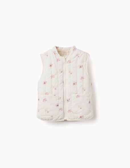 Parka 3-en-1 rembourrée avec capuche Beige clair 2 - vertbaudet enfant 