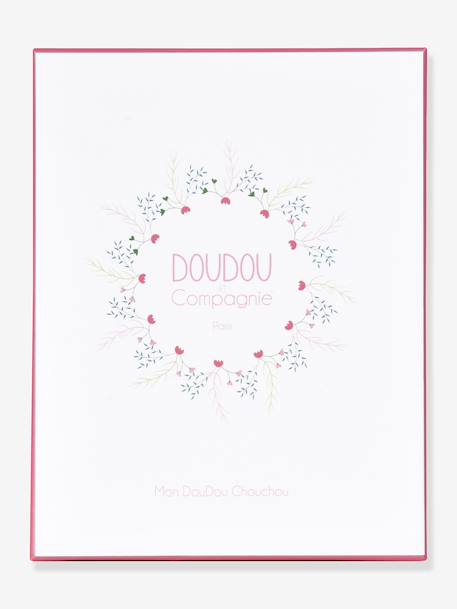 Doudou plat Souris 20 cm blanc 2 - vertbaudet enfant 