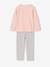 Lot de 2 pyjamas fille rose poudré 6 - vertbaudet enfant 