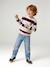 Pull garçon manches longues marine+noisette 7 - vertbaudet enfant 