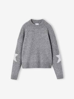 -Pull fille manches longues