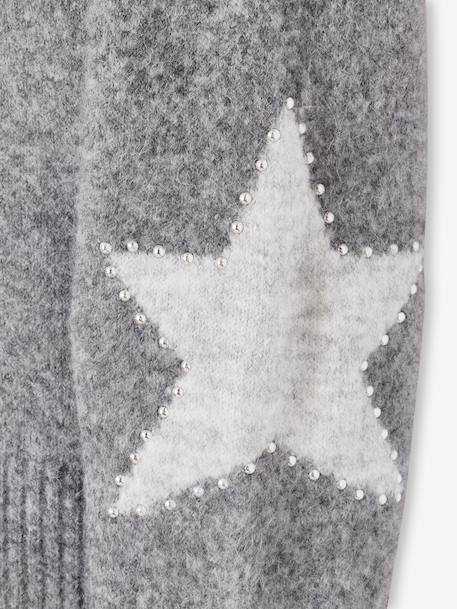 Pull fille manches longues gris 3 - vertbaudet enfant 