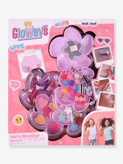 Jouet-Jeux d'imitation-Coffret maquillage fleur 4 étages
