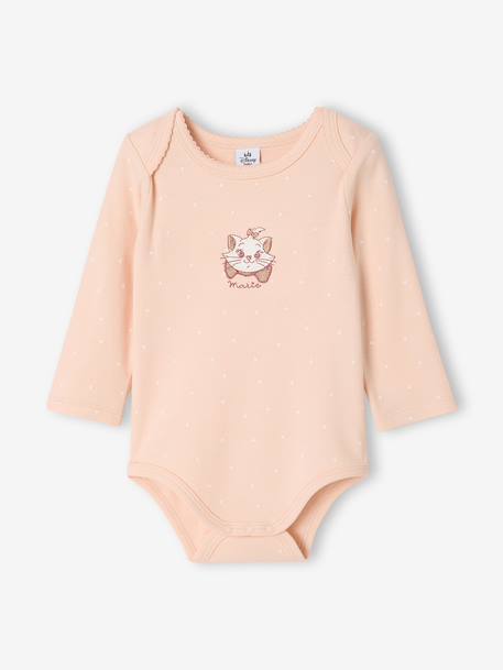 Lot de 2 bodies bébé fille Marie les Aristochats Disney rose pâle 3 - vertbaudet enfant 